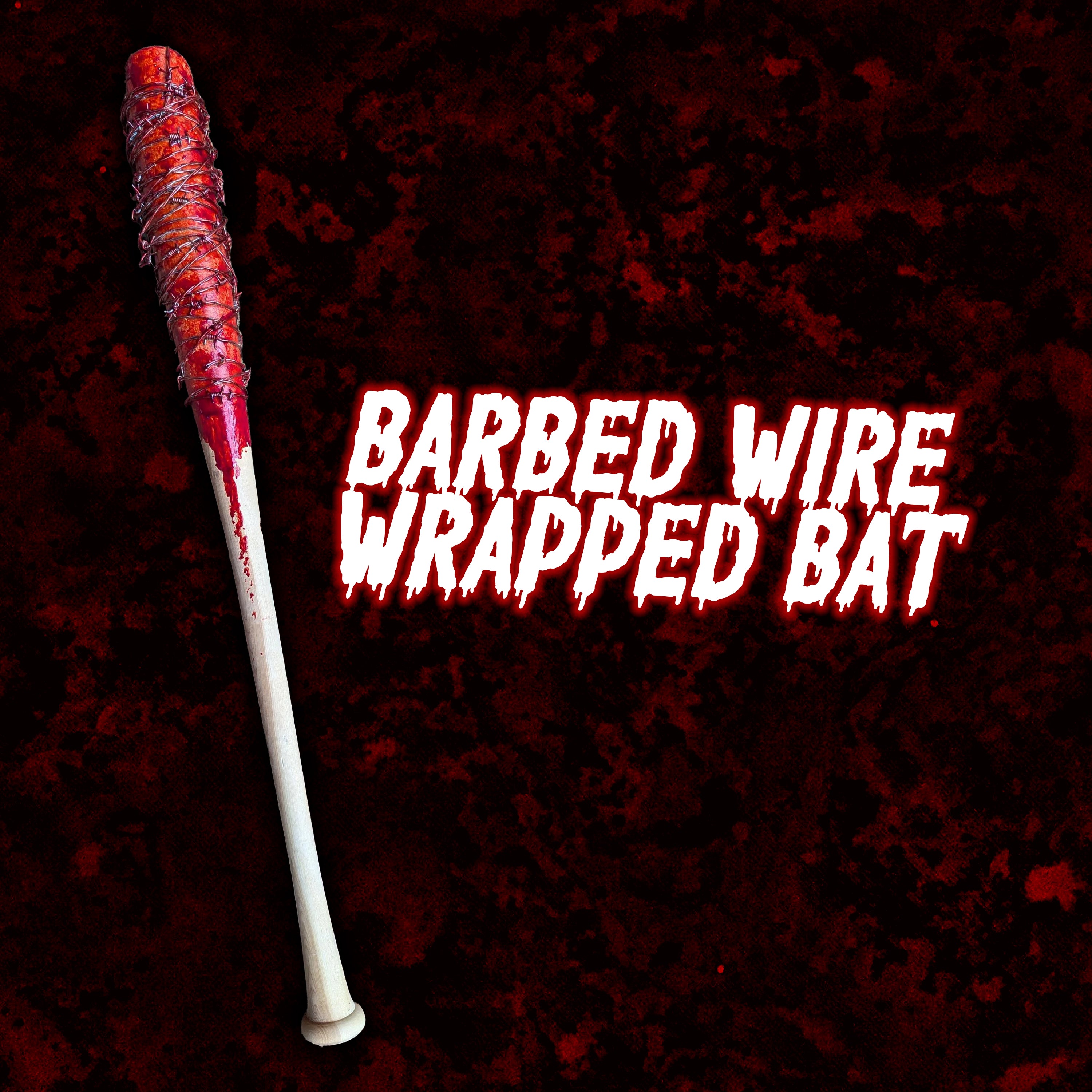 Barbed Wire Wrapped Bat