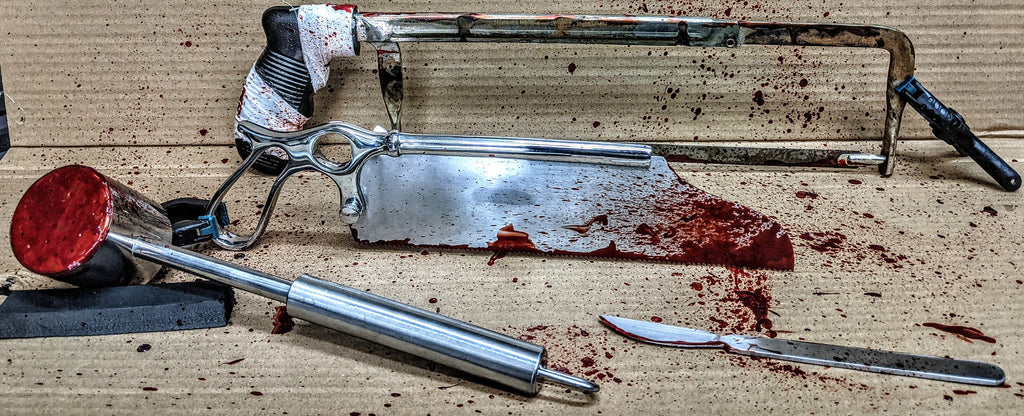 Bloody or Clean Metal Bonesaw
