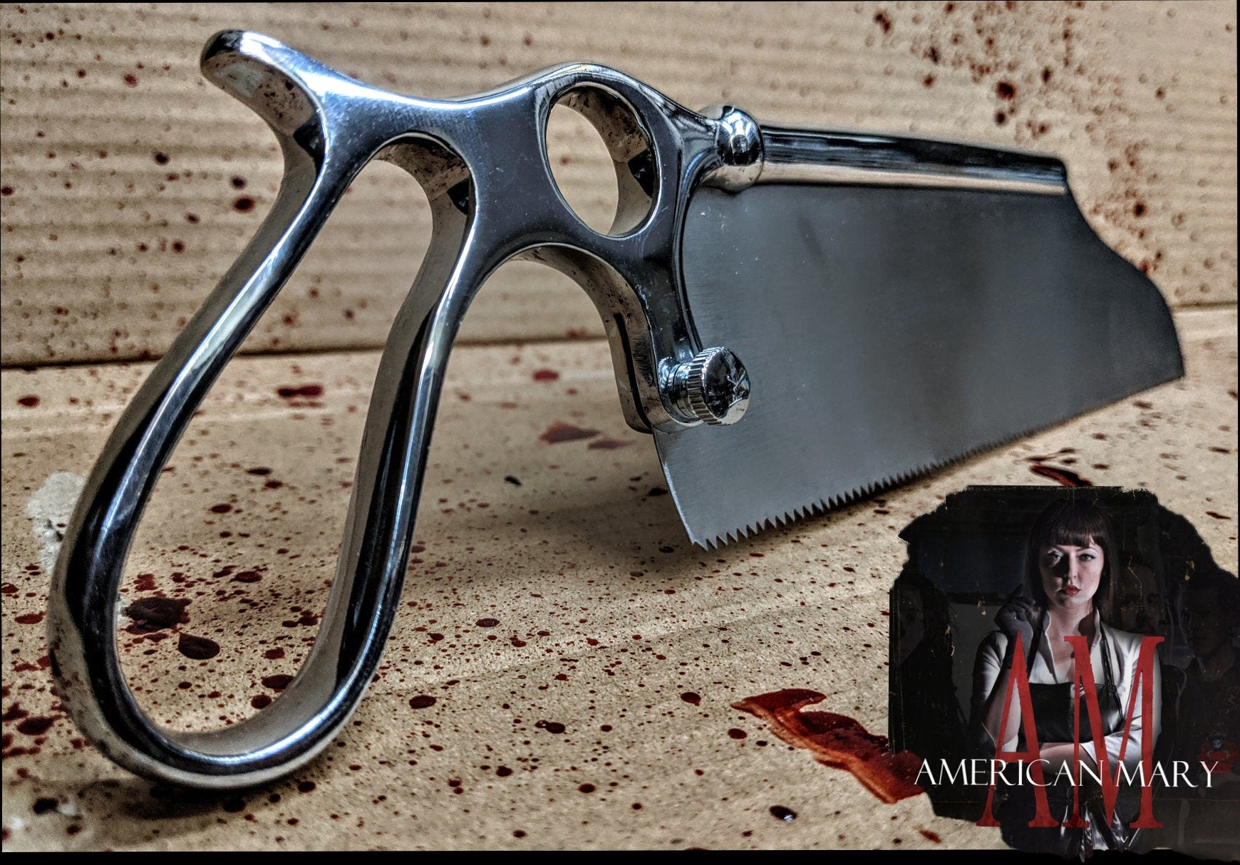 Bloody or Clean Metal Bonesaw