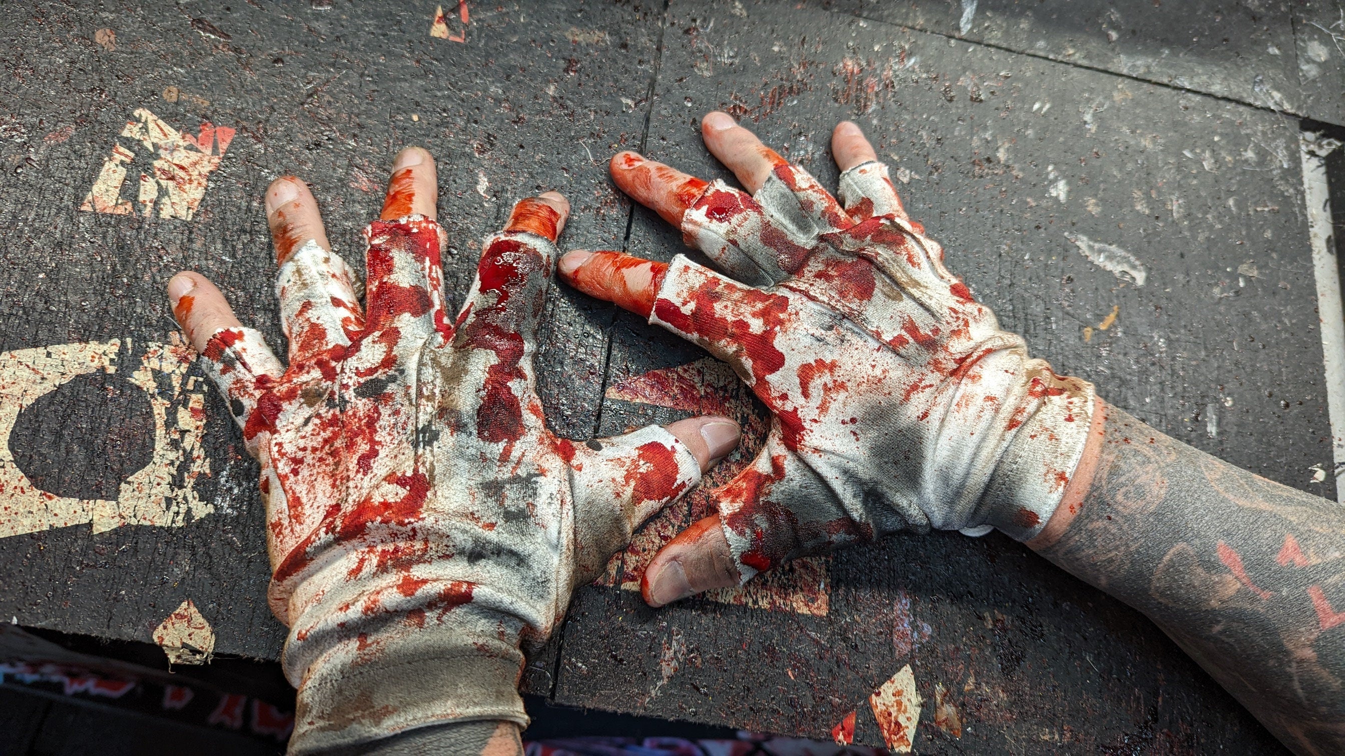 Terrifying Sh!tty Gloves