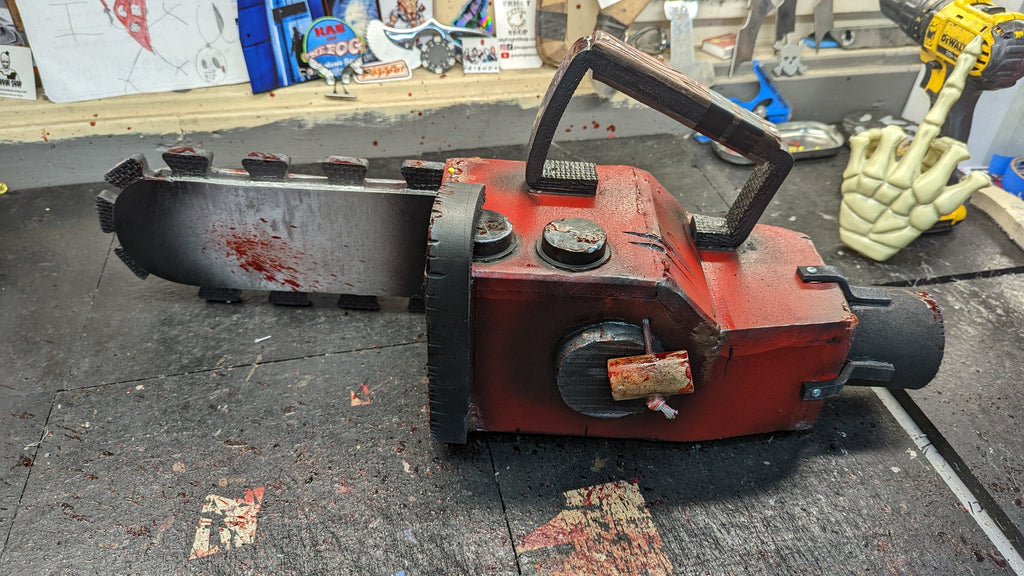 Evil Dead Chainsaw Hand - Mini Me 24" (kid sized)