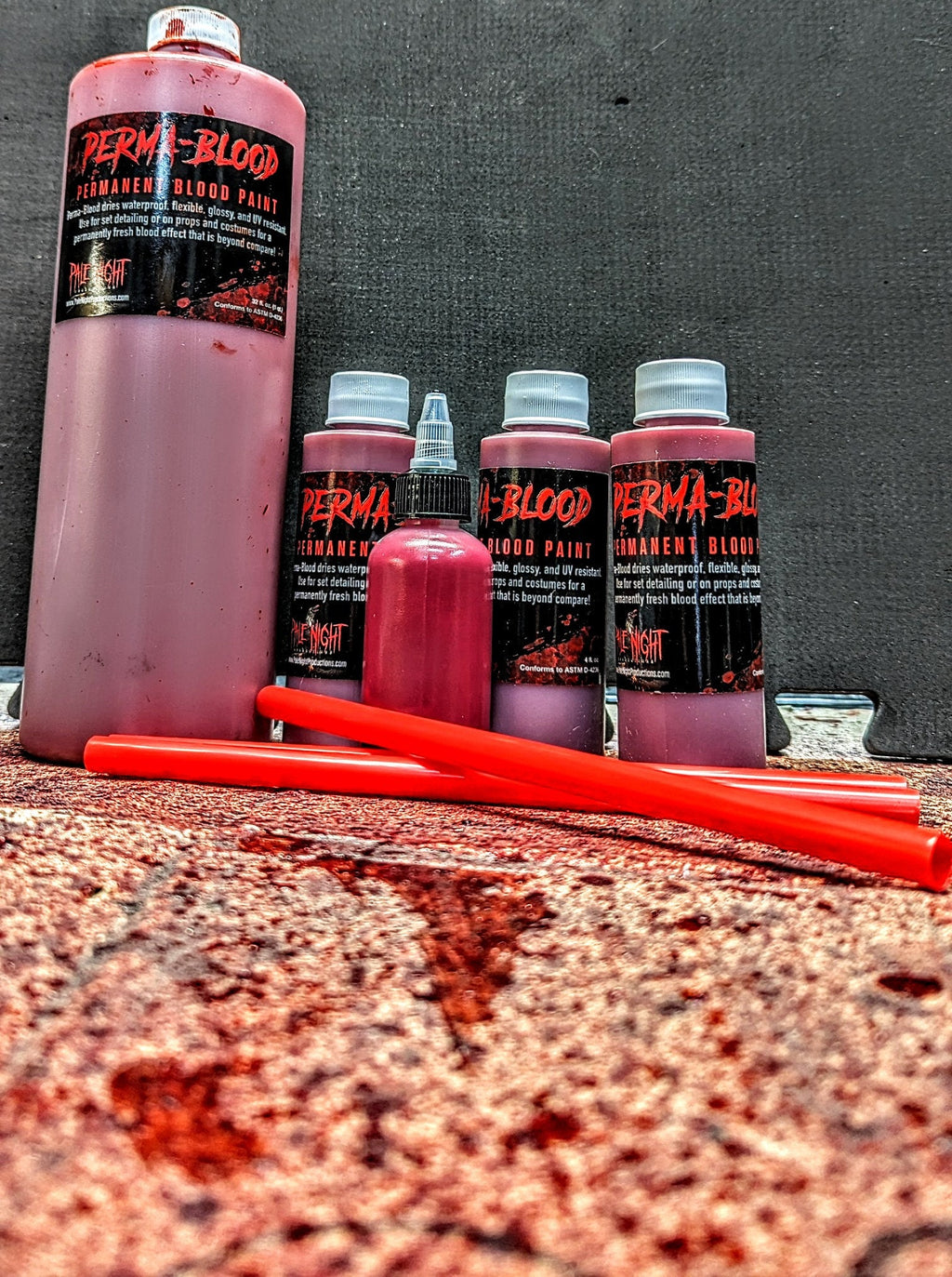 2 OUNCE PermaBlood SPIT KIT  **Special Effects Blood**