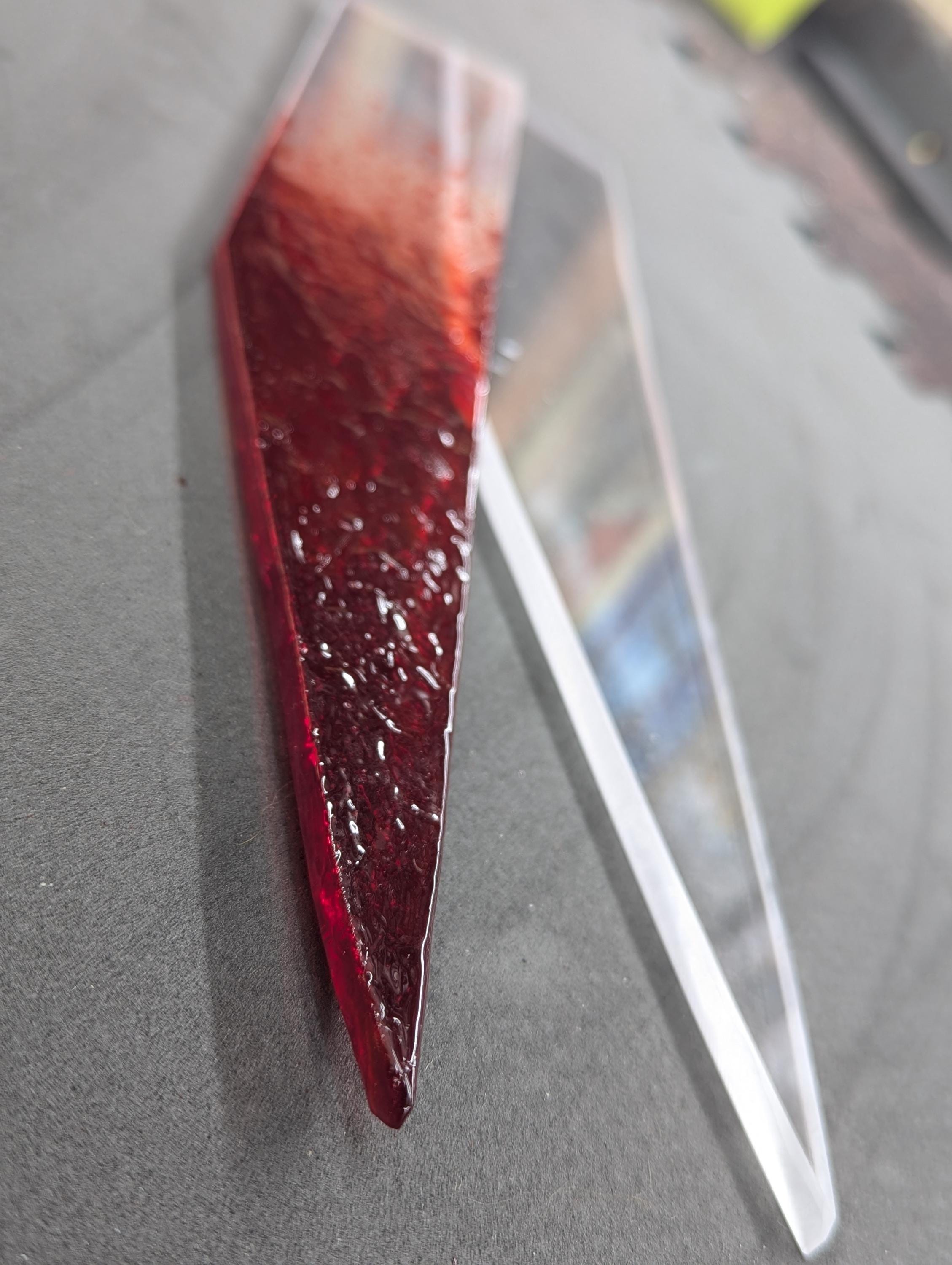 Terrifying Blood "Glass" Shards
