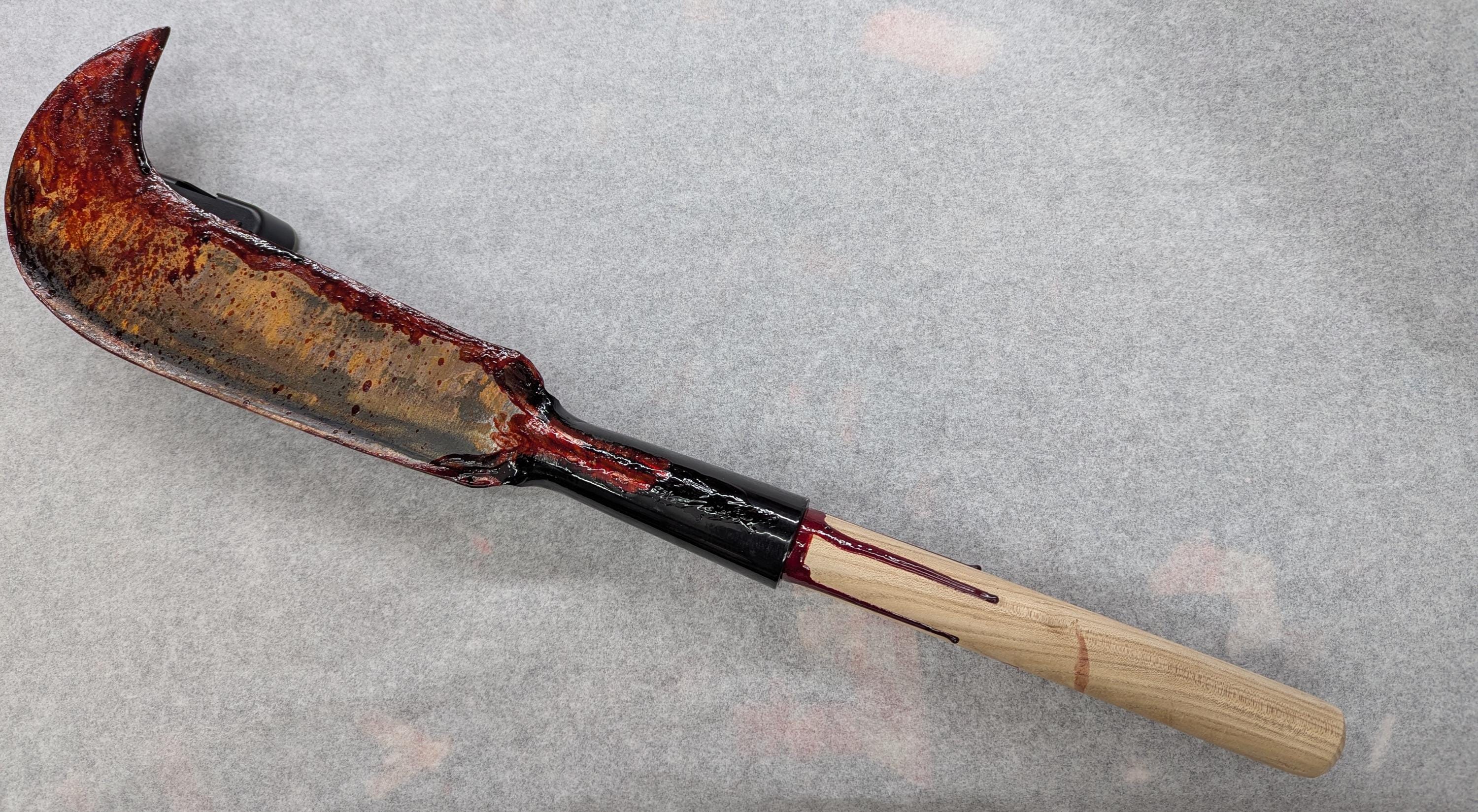 Bloody Slasher Bill Hook Sickle