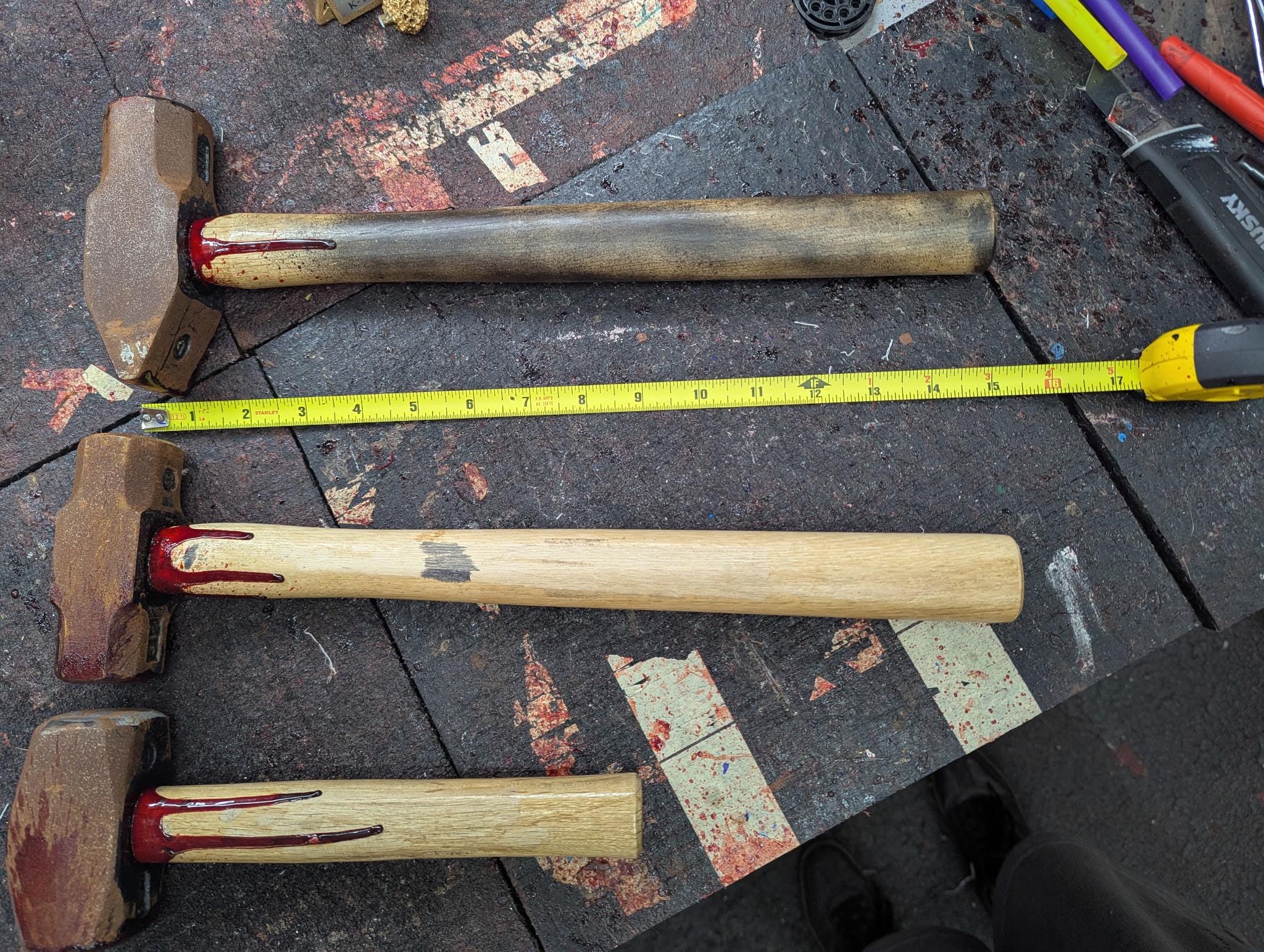 Grungy, Bloody Mallet
